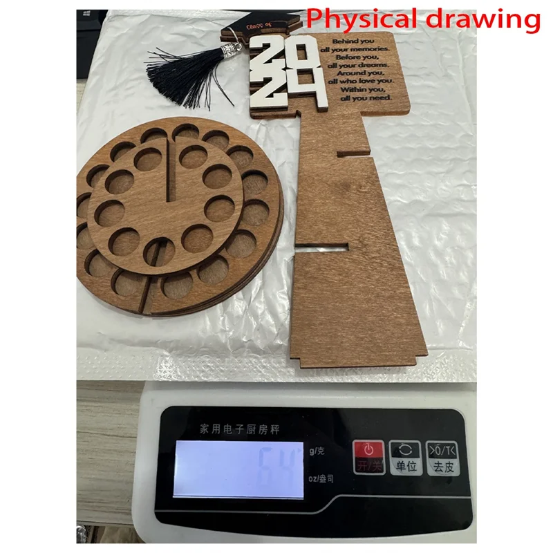 A15F-2024 جديد هدية التخرج حامل المال حامل بطاقة التهنئة كعكة المال لحفلة التخرج هدية تخرج كعكة #1