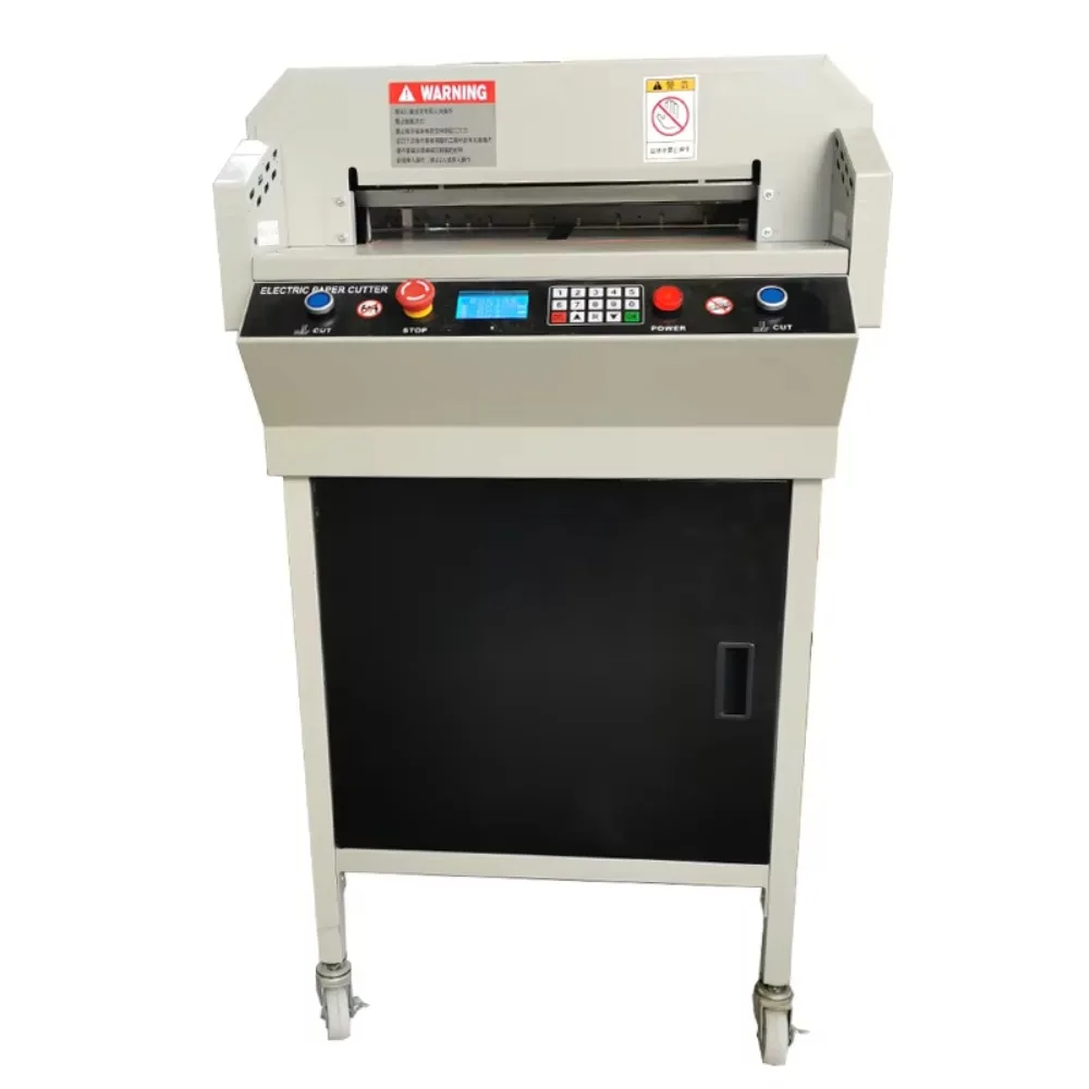 Electric Heavy Duty 450mm Guillotine Paper Cutter for Book and Magazine Making Machine
