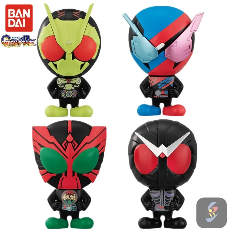 4 sztuk/zestaw Bandai japonia Gashapon Kamen Rider Anime figurka królik czołg 01 figurka śliczne kapsułki zabawki prezent