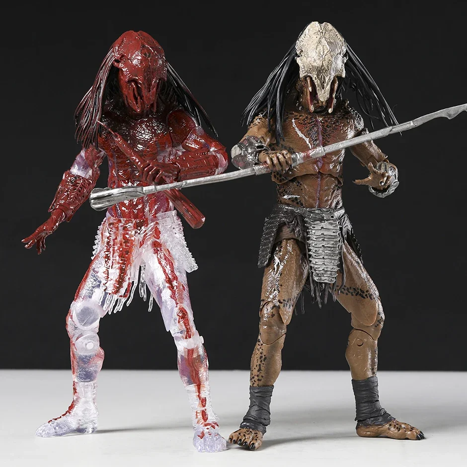 NECA Prey Bear Blood Feral Predator Ultimate Action Figure ของเล่นสะสมสําหรับคริสต์มาสของขวัญ