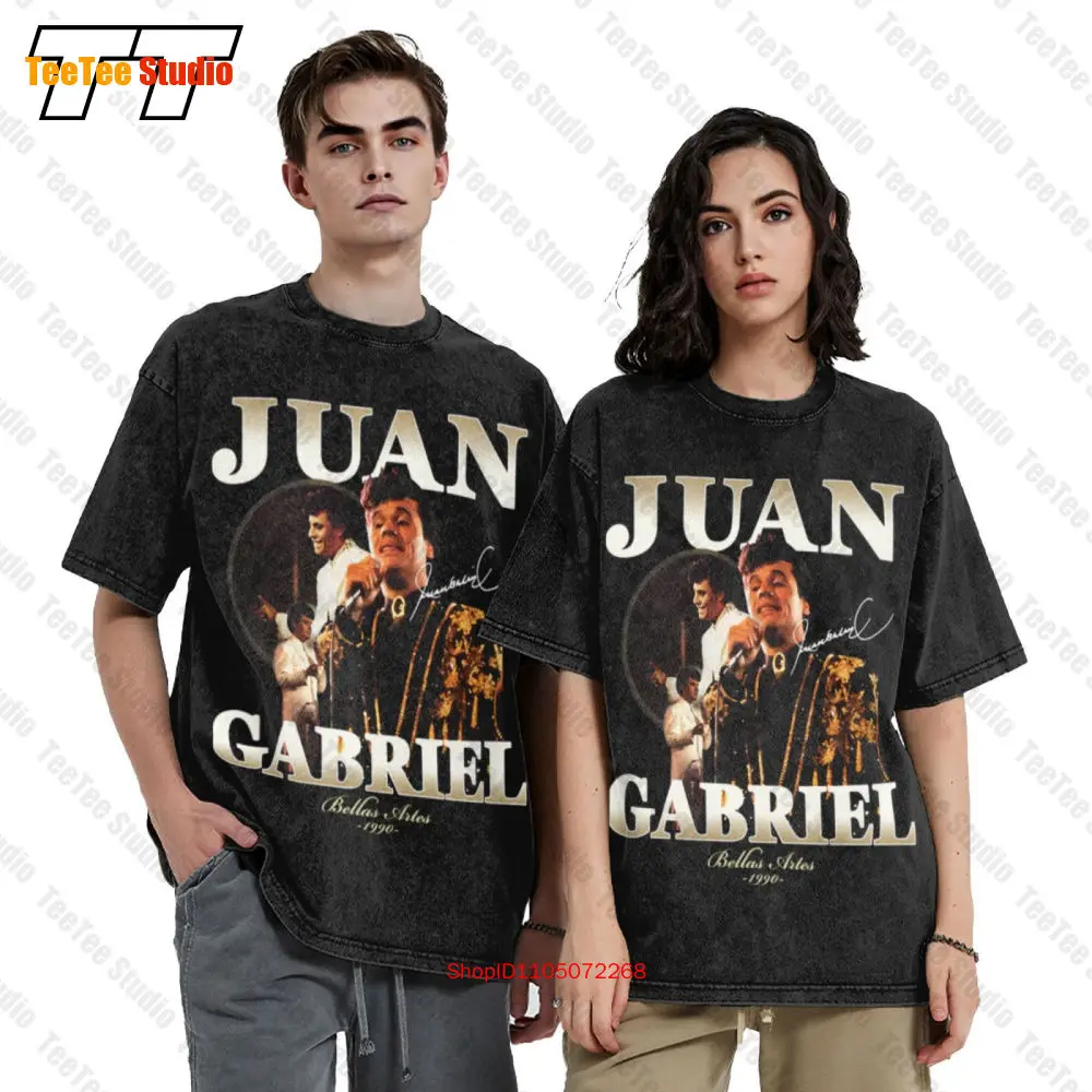خوان غابرييل بيلاس أرتس 1990 تي شيرت عتيق كبير الحجم مروحة UGT3