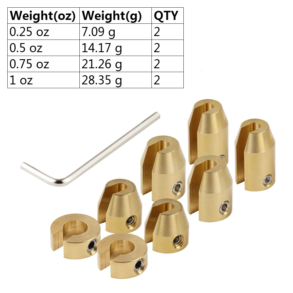 4-14 stuks Universele Messing Motorfiets Wiel Balans Spaakgewichten voor KTM XC 300 350 450 500 EXC EXC-F Husq FE501 TE310 Beta GasGas