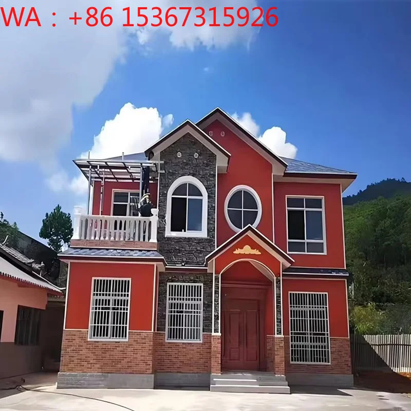 40FT Expandable Steel Folding Prefabricated Villa 2-3 Bedroom For Hotel Resort