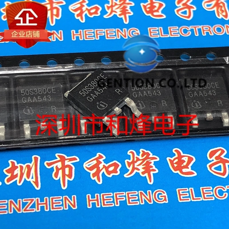 10PCS 50S380CE IPD50R380CE  TO-252 550V 14.1A in stock 100% new and original