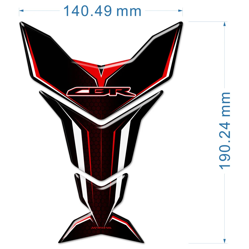 For Honda CBR 125R 125 R fuel tank pad sticker protector motorcycle windshield body logo helmet sticker