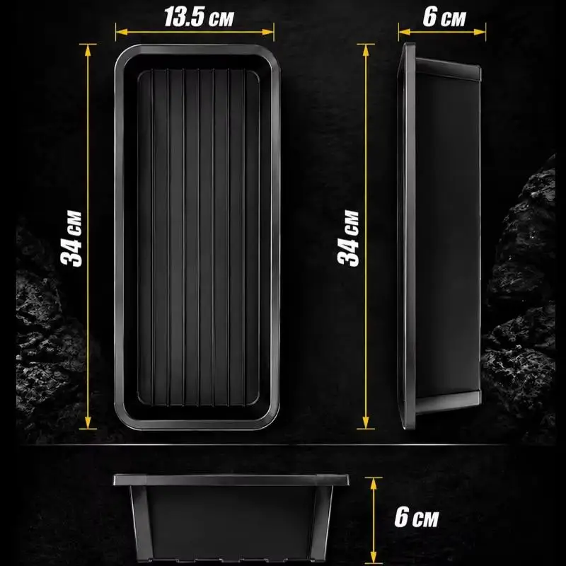Car Under Seat Storage Tray Pull Out Organizer Box Custom Fit Hidden Waterproof Bin Universal For Umbrella