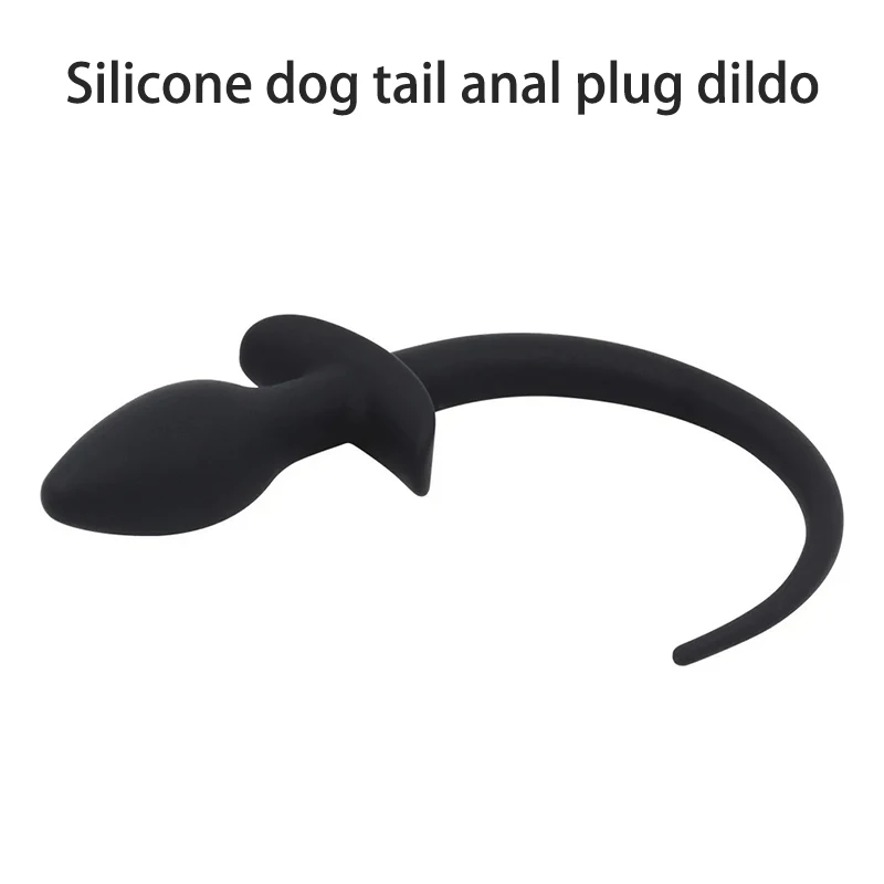 Silicone Dog Tail Butt Plug Dildo Anal Plug Adult Products G-spot Stimulator Sex Adult Toys Slave Female Tail Gay Sex Toy