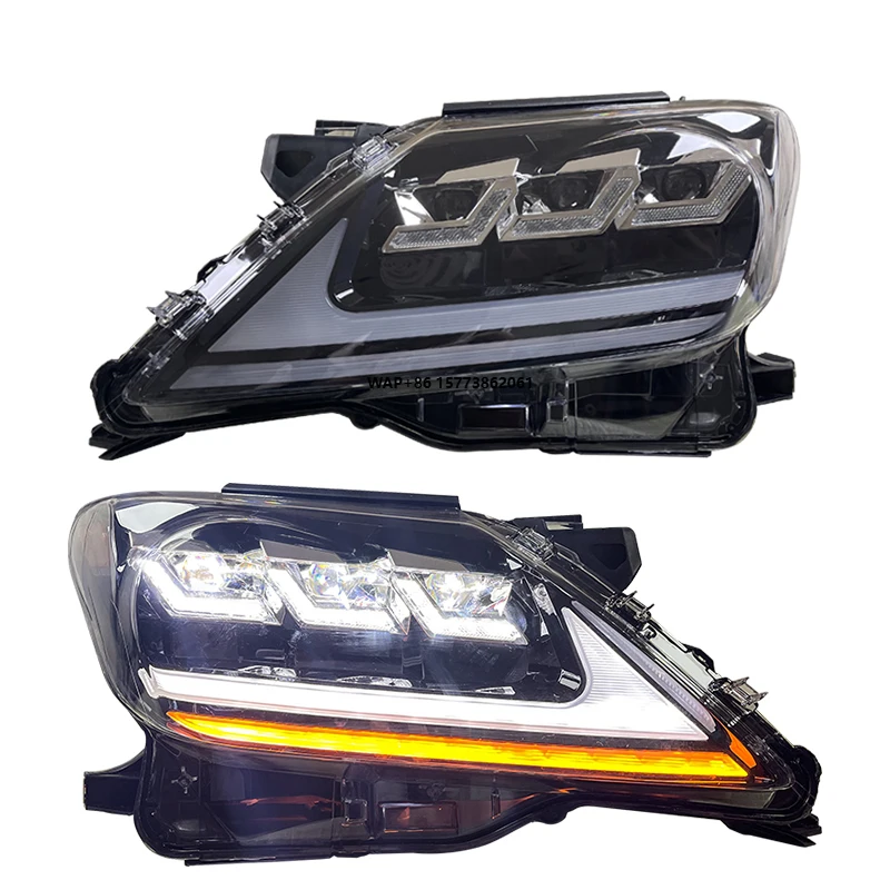 

2 Pieces for LX 570 2008 2015 LX570 Headlamp Assembly Upgrade Headlight Front Lamp LED Headlights Projectors