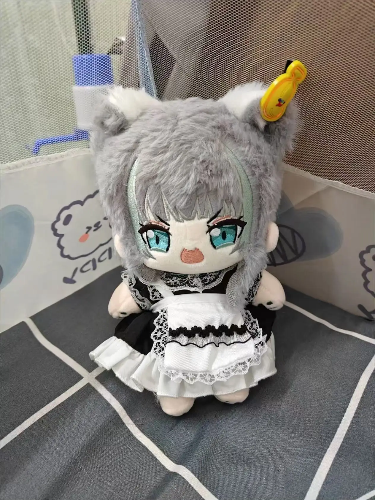 

Фаршированная 20 см аниме HMS Чешир, большой пушистый кот, мультяшная плюшевая кукла, игрушка COS, наряд для детей и взрослых, коллекционные хлопковые подарки