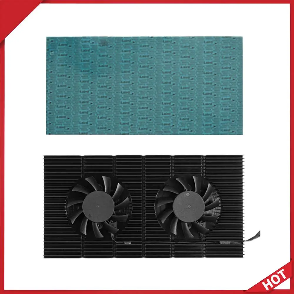 

Радиатор для видеокарты (бэклейн) из алюминиевого сплава с вентилятором охлаждения для серий RTX 3090, 3080, 3070