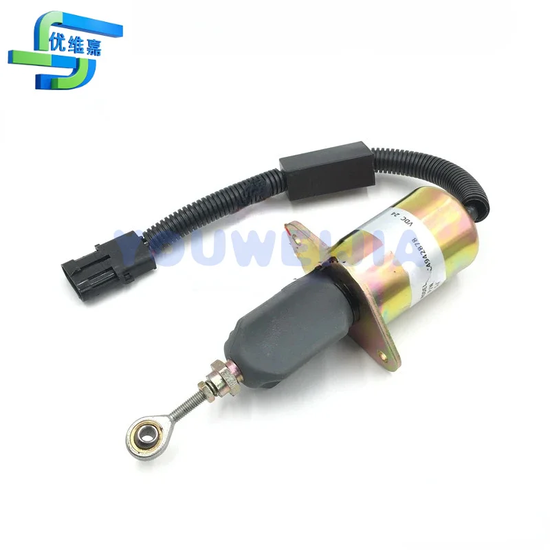 6CT Engine Shut-off Solenoid Valve Switch C 4942878     Switch Assembly 12V 24V Excavator