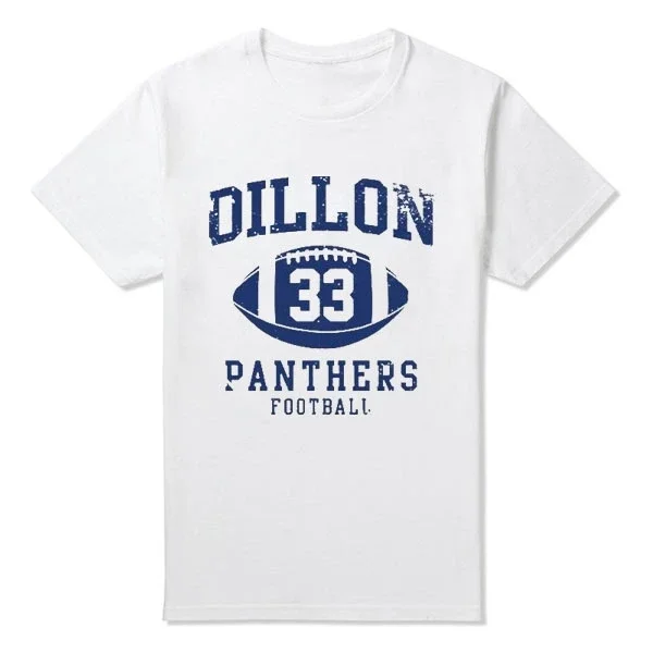 High Quality friday night  Dillon Panthers  tim riggins dillon 33   t-shirt  Camisetas Cloth  panthers image 2