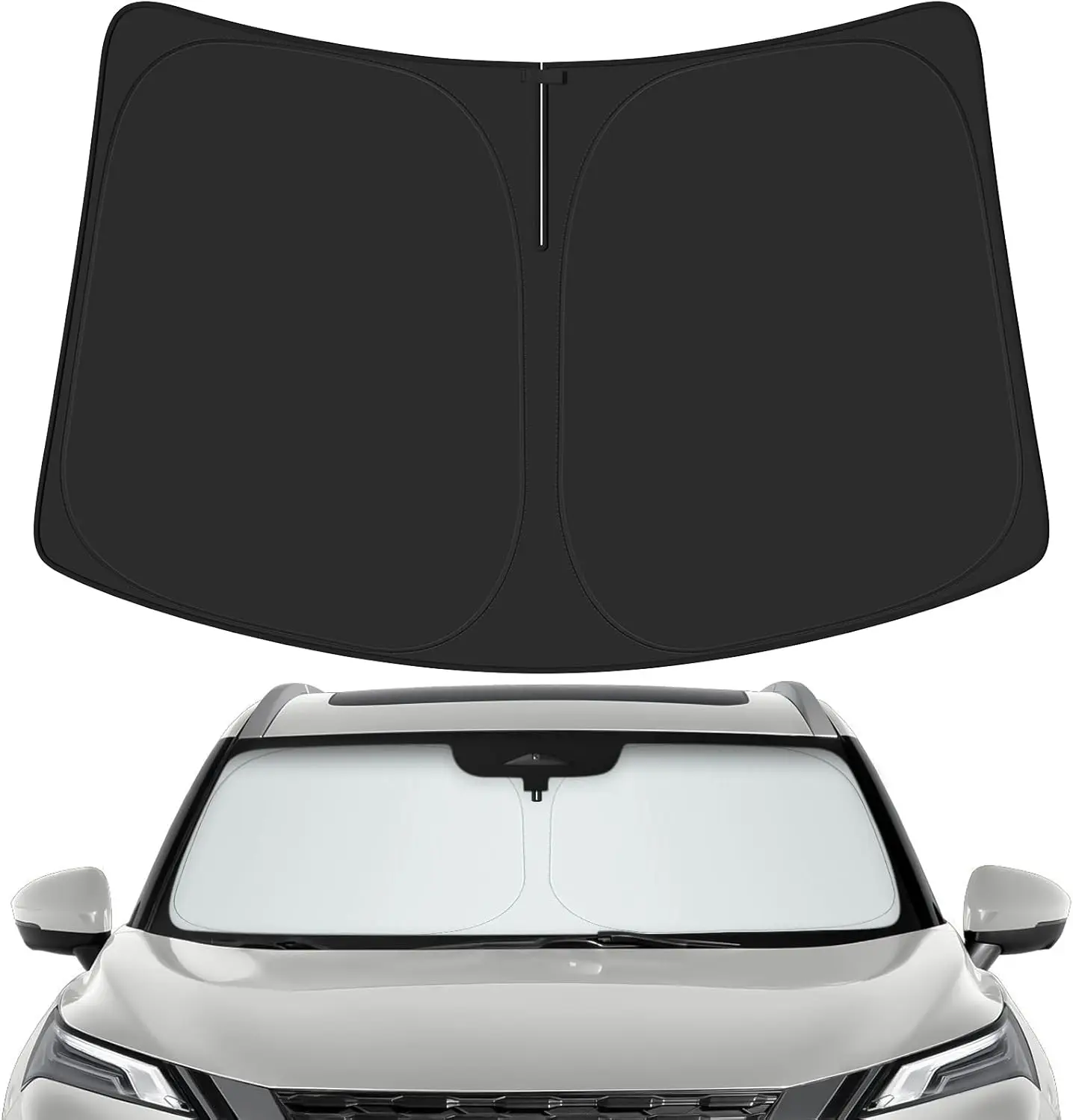 

Солнцезащитный козырек на лобовое стекло автомобиля для Nissan 2021-2025 Rogue, аксессуары (OEM Design), светоотражающий складной теплоизоляционный солнцезащитный козырек для Ul