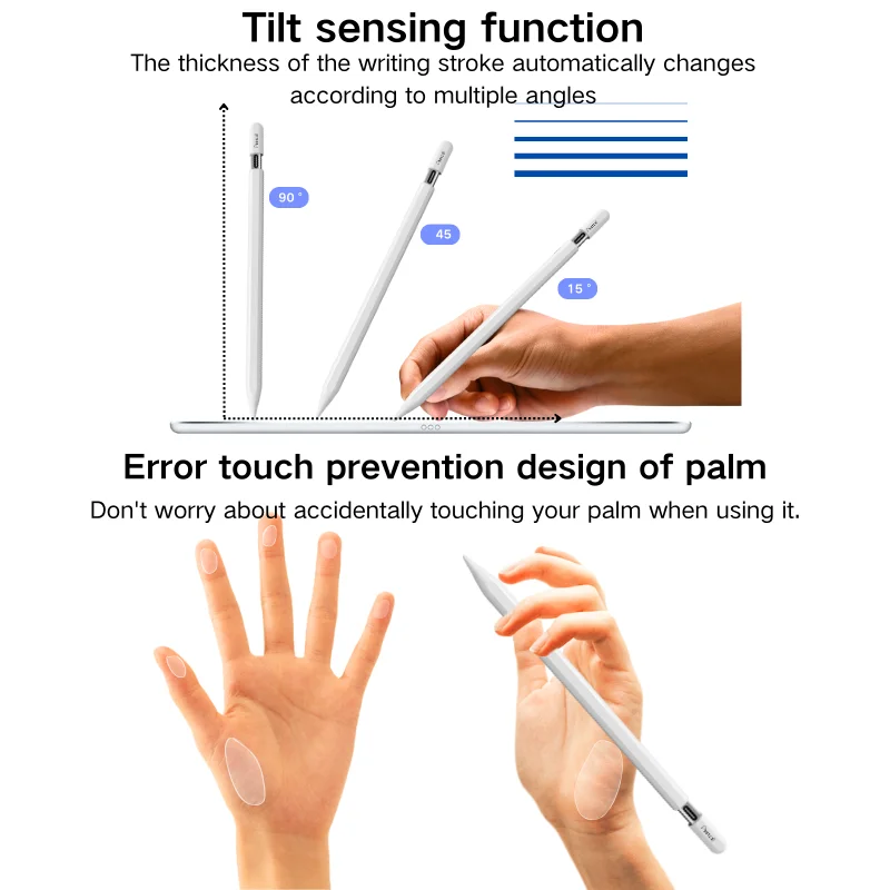 IFXLIFE Pencil3 ปากกาสไตลัสสมาร์ทสไตลัส Type-c ชาร์จการดูดซับแม่เหล็กชาร์จ iPad เฉพาะ 2018-2023