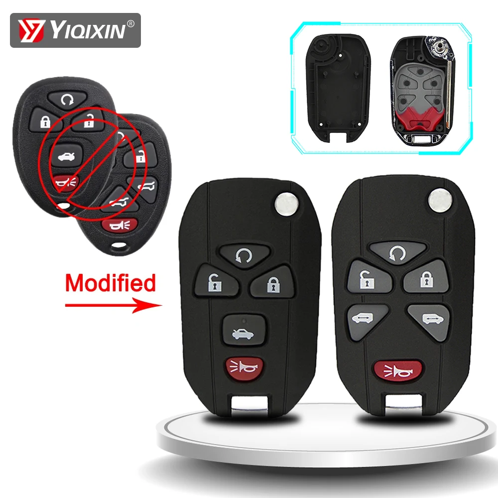 

Модифицированный складной чехол для автомобильного ключа с 5/6 кнопками для Buick G-C, Chevrolet, Cadillac, Pontiac, Saturn, Captiva 2011 года