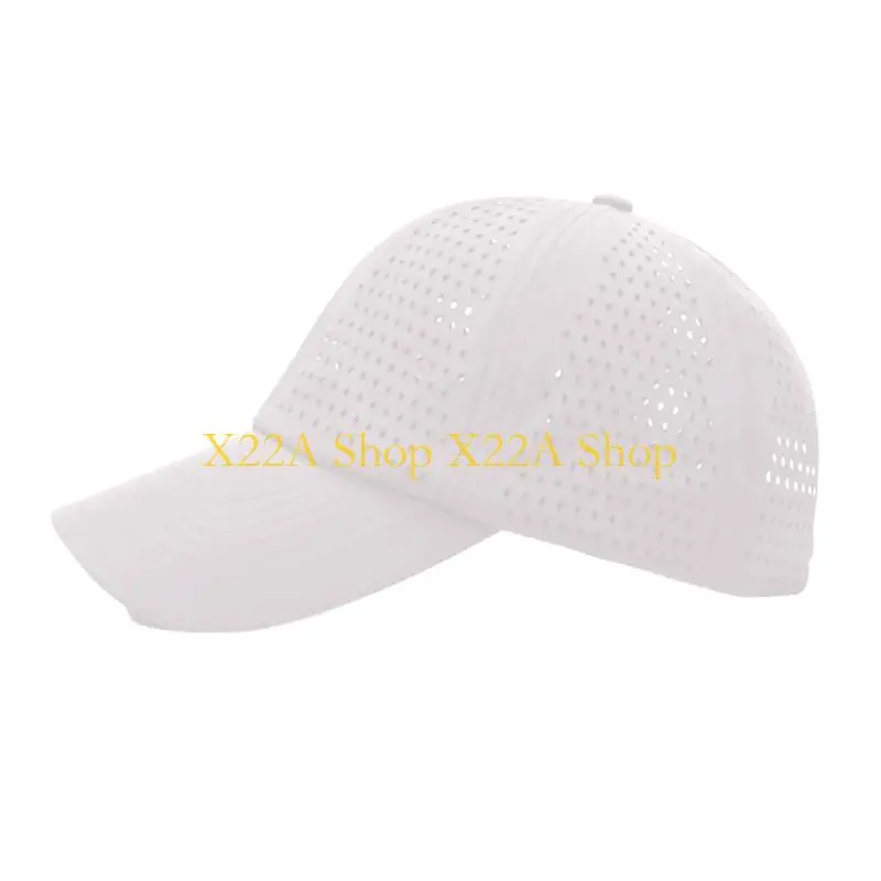 Unique Breathable Mesh Panels Baseball Hat Fast Drying Fabric Unisex Summer Hat