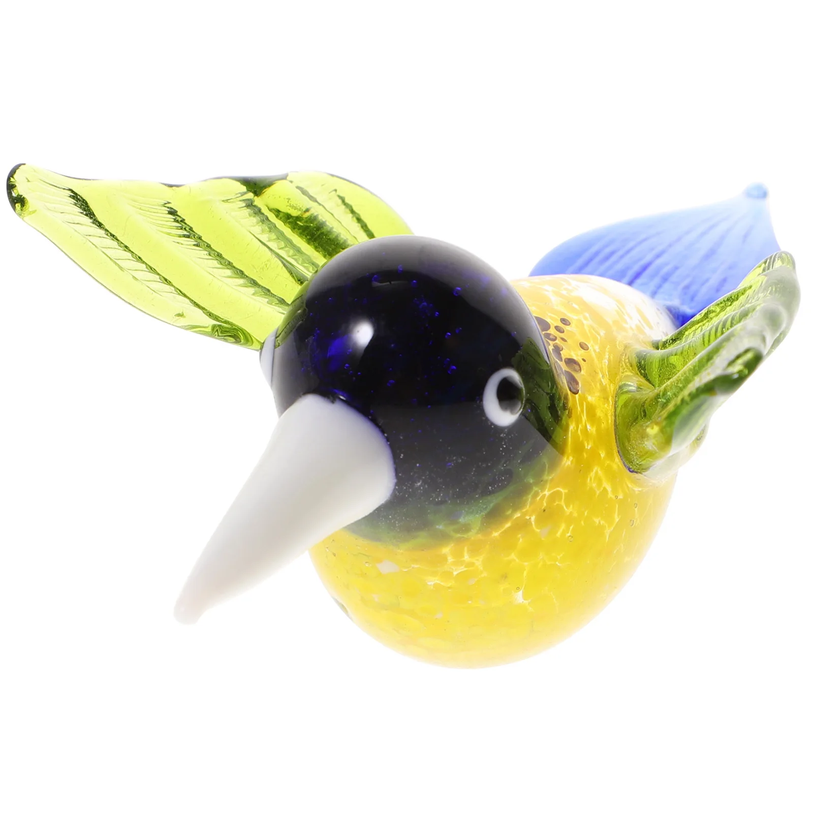 

Glass Hummingbird Decoration Hanging Hole Home Furnishing Gift Eye-Catching Design Christmas Wedding Festival Decor