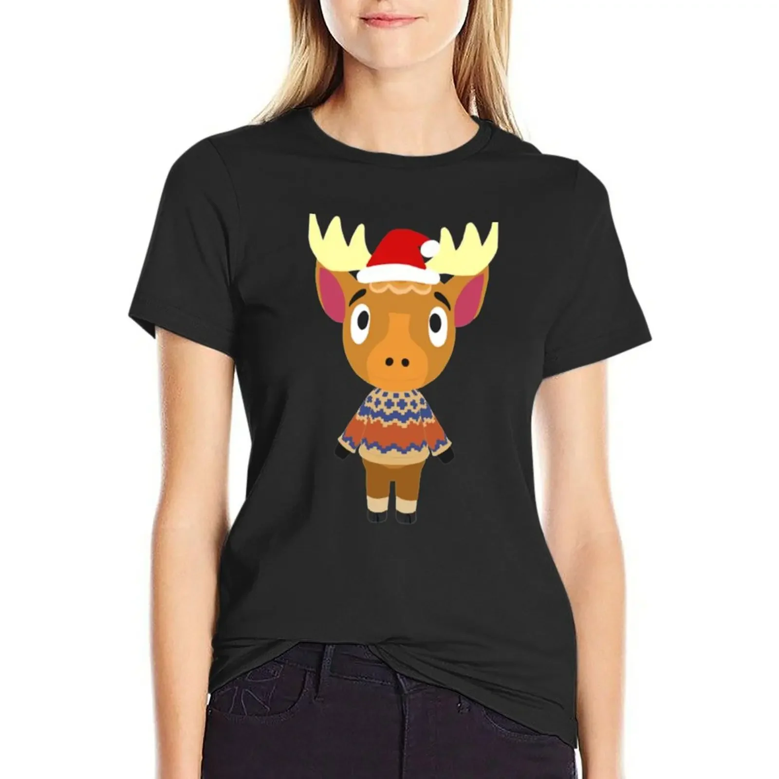 

Christmas Erik T-Shirt graphics summer tops Blouse Summer Women's clothing
