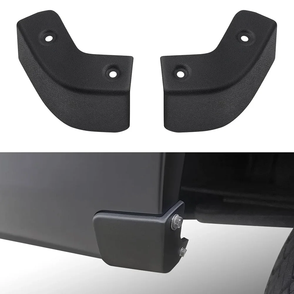 Car Protection Black Mud Flaps Delete Rust Prevention Sleek Appearance Easy Installation Robust ABS Thermoplastic