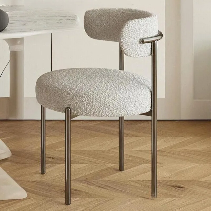 Counter Dining Chairs Velvet Makeup Ergonomic Design Dining Chairs Relaxing Event Sillas De Sala De Estar Balcony Furniture