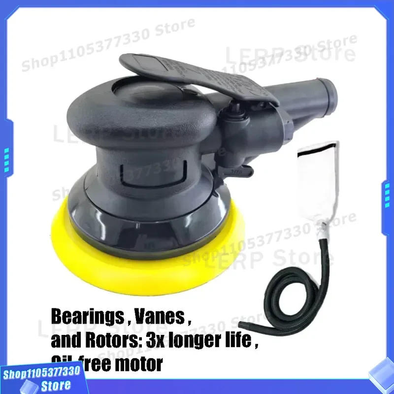 OBS-868-S5 Random Orbit Air Sander 12000RPM 5mm Stroke Self Vacuum Dust Extraction Pneumatic Polisher for Auto Body Repair