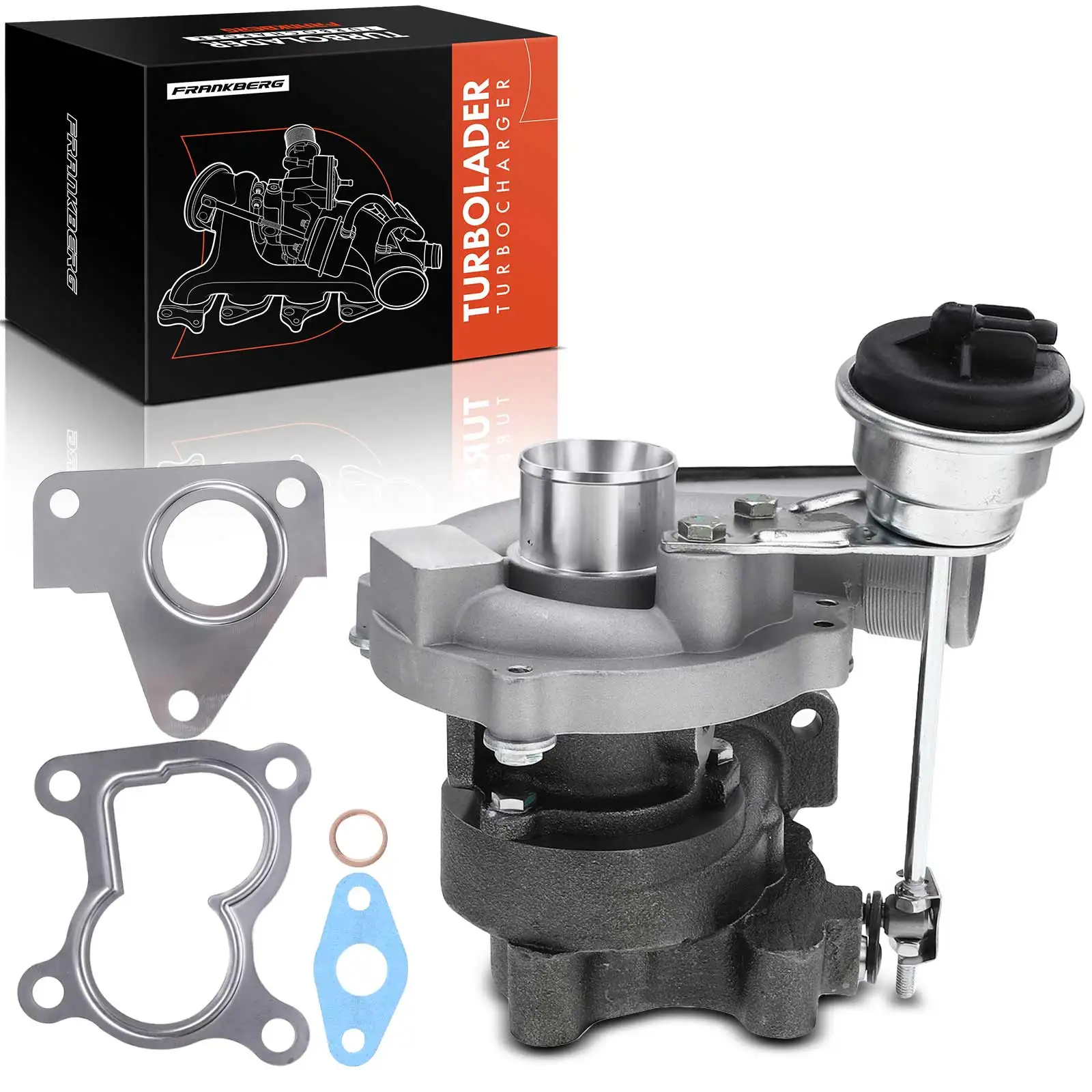 Frankberg 1x Abgasturbolader für Dacia Logan Sandero Nissan Kubistar Kasten Micra III Renault Clio II 8200578317