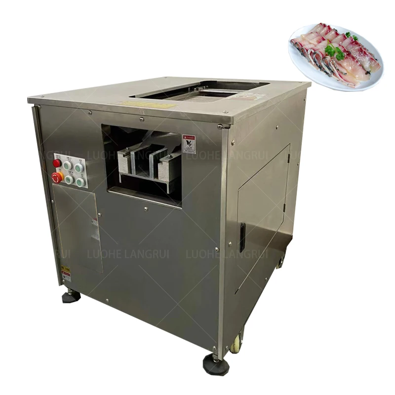 Fish Meat Processor Salmon Grass Fish Snakefish Salmon Cutting Machine
