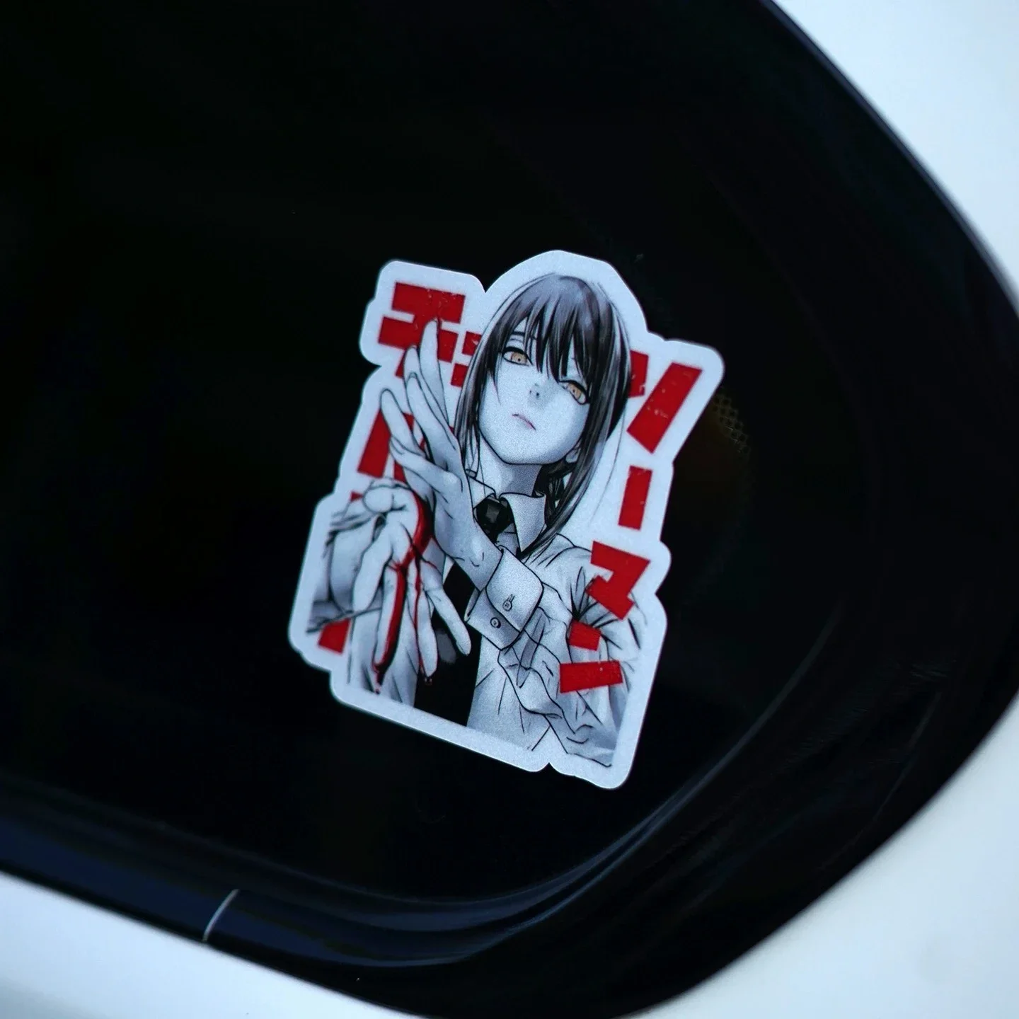 Waterproof Sunproof JDM Anime Reflective Vinyl Sticker Self Adhesive Decal for Car Body Side Window Quarter Window Itasha