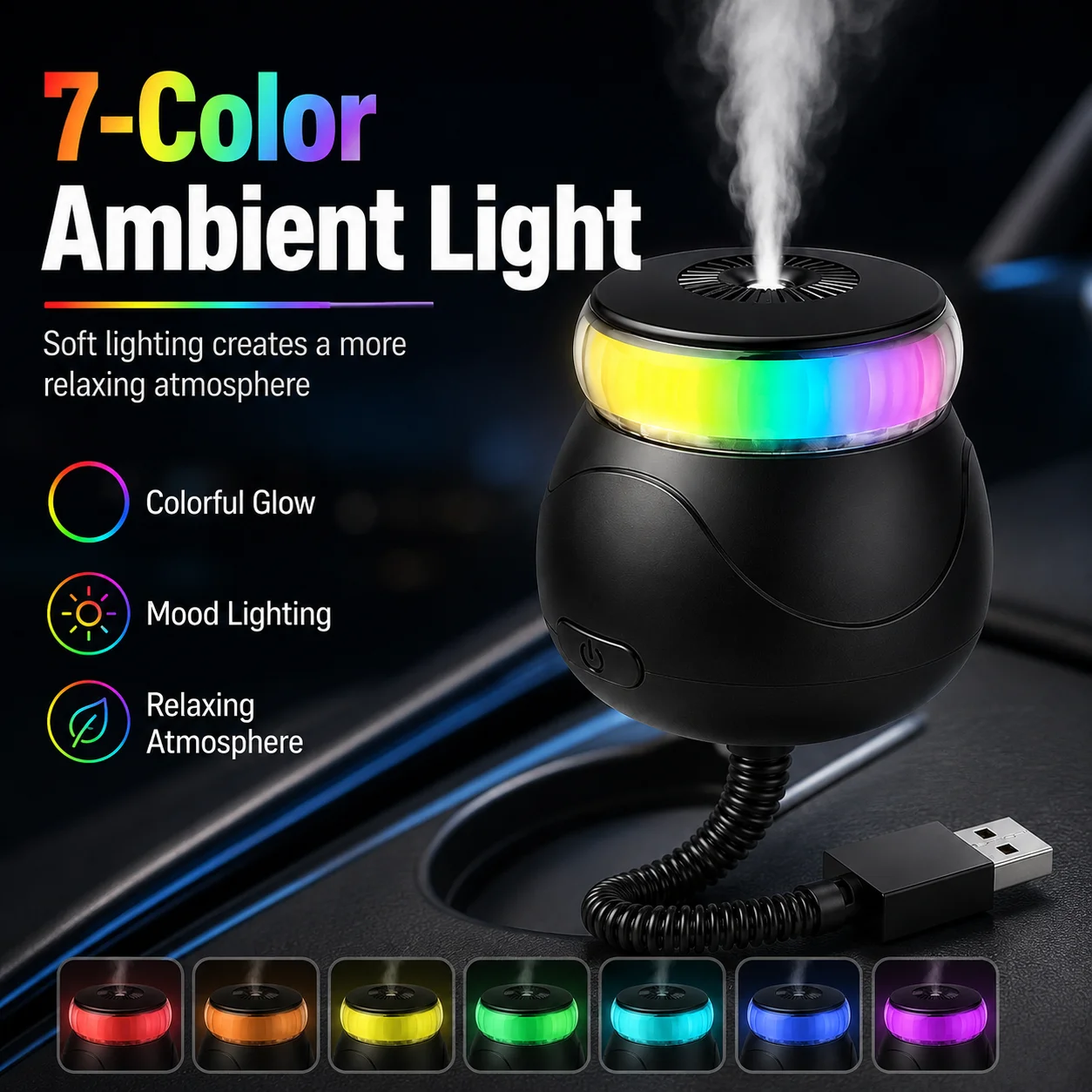USB Car Air Freshener Aroma Di - Home Fragrance Items review and price