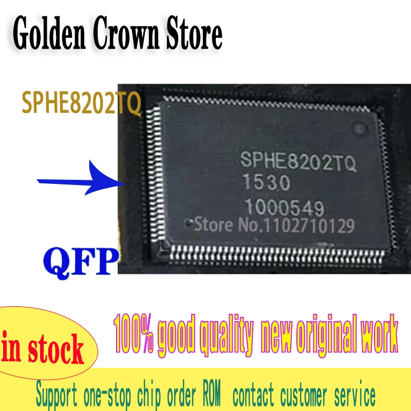 5 Pçs/lote SPHE8202TQ SPHE8202TO SPHE8202 QFP128 circuito integrado trabalho Novo original Em Estoque