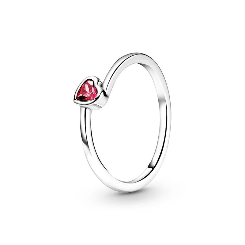 女性用ジルコニアエタニティサークル,925シルバー,レッドシリーズ,きらめく,ヨーロッパ,結婚式,バレンタインデーギフト,ジュエリー
