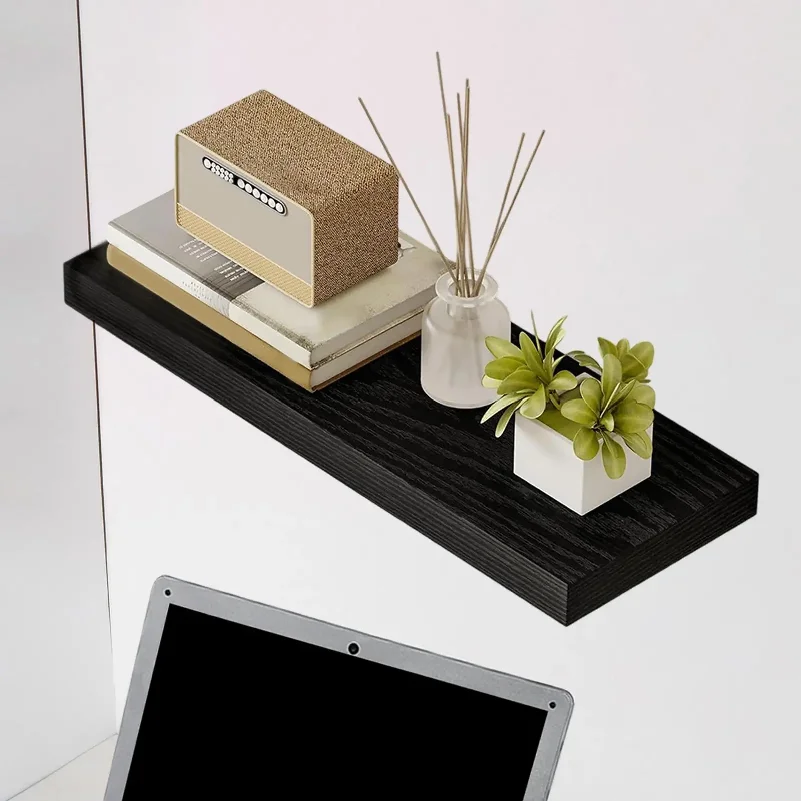 Floating Shelf for Wall Decorative Sturdy Multipurpose with Invisible Bracket for Living Room Nursery Kitchen Bathroom Books