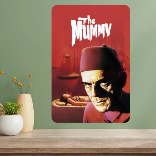 The Mummy Classic Movie Metal Poster Sign