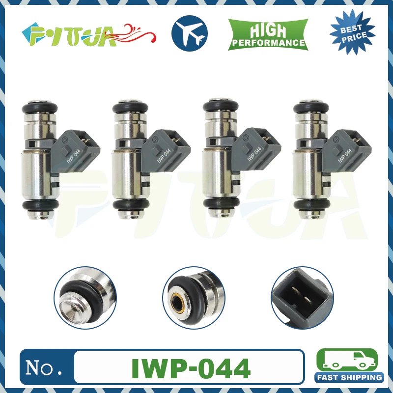

4pcs Fuel injector IWP-044 IWP044 For Volkswagen Derby Pointer Wagon Pickup 1.6L 1.8L 1998-2008 150100802