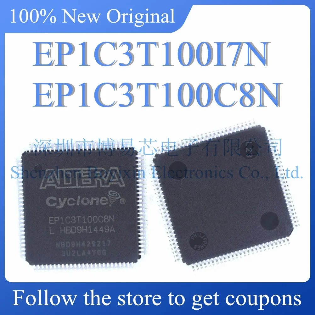 NEW EP1C3T100I7N EP1C3T100C8N Original genuine TQFP-100