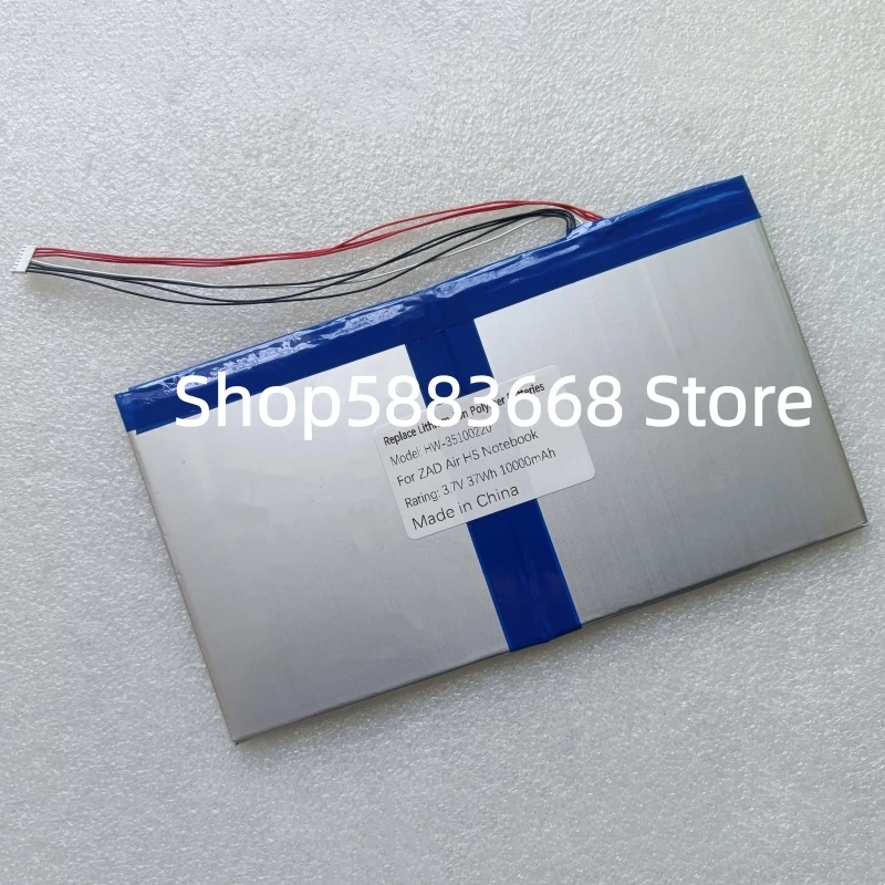 New HW-35100220 3.7V 37Wh 10000mAh Laptop Substitute Replacement Battery For I-Life ZED Air HS Notebook