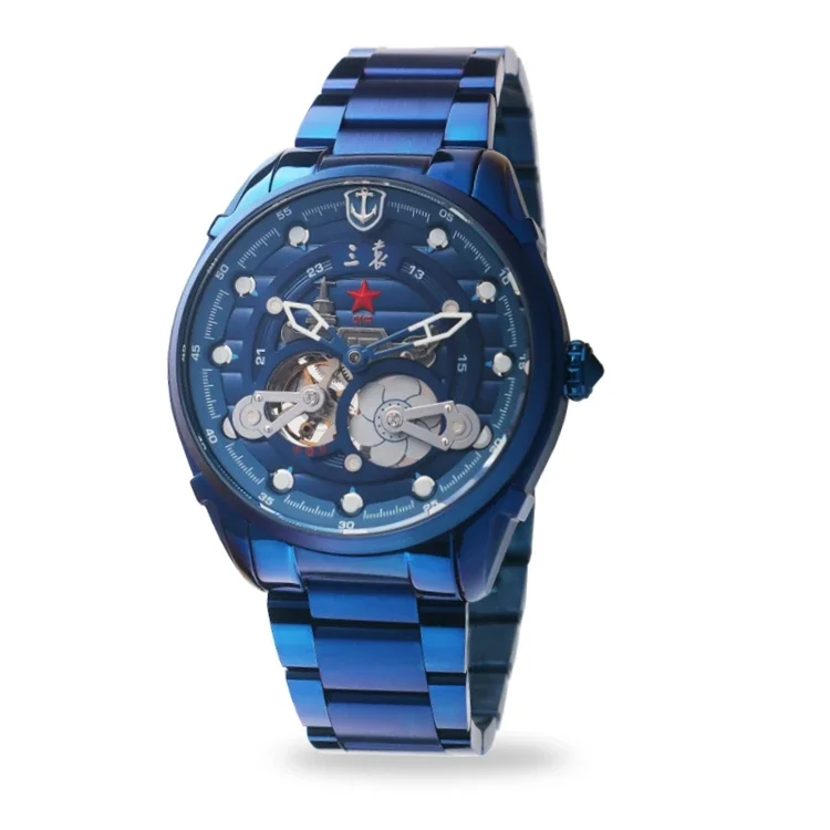 SanYuan Custom Logo Watches Men Luxury Brand Automatic Mechanical New Design Waterproof Watches Men