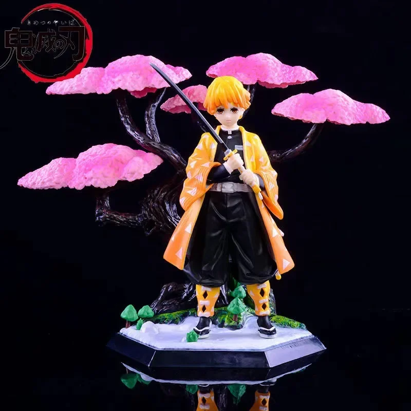 

19cm Anime Ghost Annihilation Blade Handmade Gk Mi Dou Zi Tan Zhi Lang My Wife Shanyi Ninja Model Decoration Toy Gift