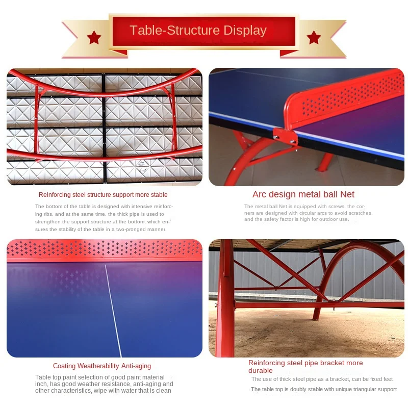 

Outdoor table tennis table outdoor table tennis table national standard competition table removable table tennis table