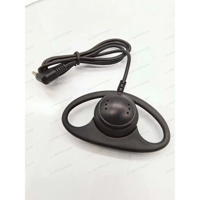 1 PC 3.5mm Jack D-Shape Listen Only Earpiece Headset For Two Way Radios Walkie Radio Drop Shipping