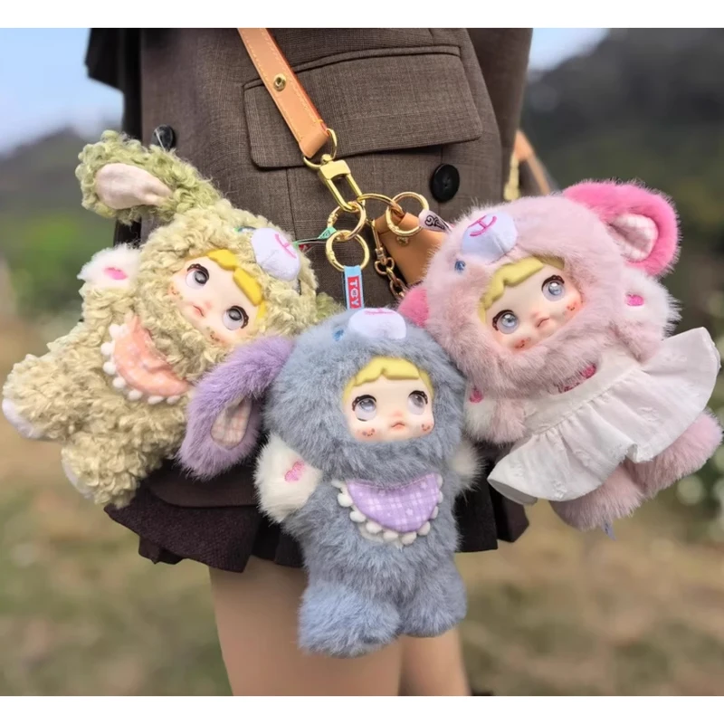 

New Hi Toy Nommi V5 Puppy Diary Fluffy Healing Series Surprise Plush Blind Box Desktop Ornaments Cute Bags Decorate Girls Gift