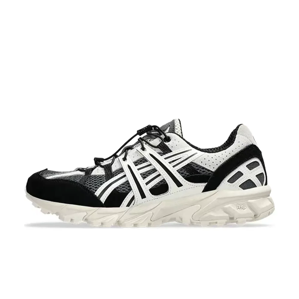 ASICS Gel-Sonoma 15-50 Low-Top Casual Running Shoes Black/White Colorway Comfortable Cushion for Men and Women Fit 1203A547-020