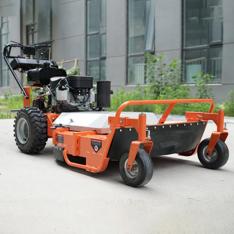 Hand-held Bush Self-propelled Lawn Mower with Strong Power and Fast Mowing Speed Hunting Ground Lawn Mower