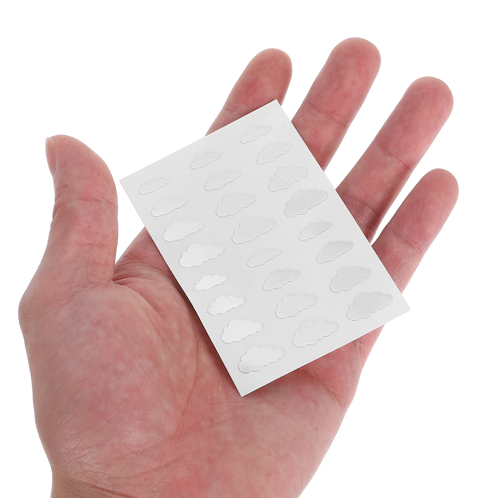 

1 Sheet White Cloud Shaped Guitar Fret Markers Easy Apply Durable Electric Guitar Ukulele Fretboard Stickers Music Instrument