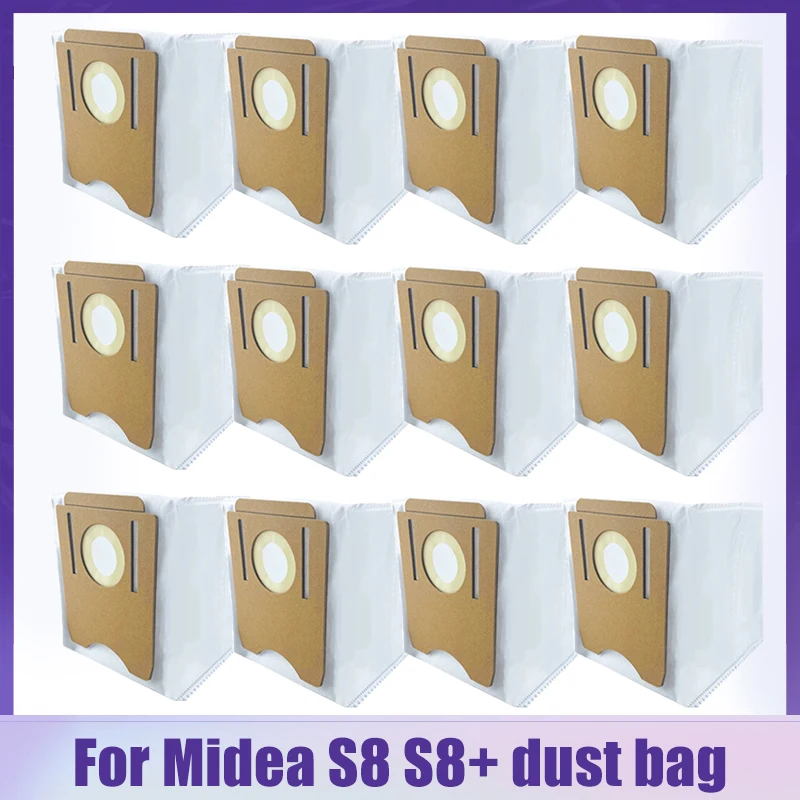 Sacs à poussière Pièces Pour Midea S8 S8 + Aspirateur Robot Remplacement Non-tissé Sacs à Poussière Accessoires Domotiques