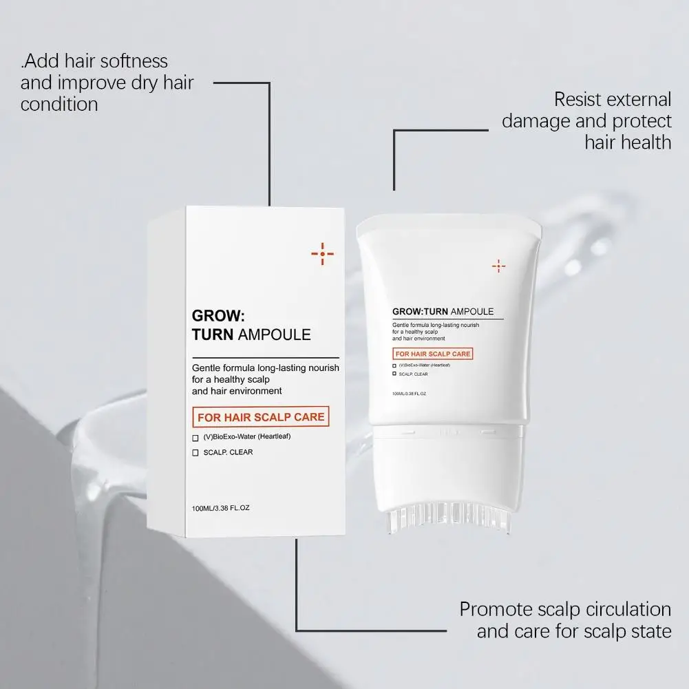 Hair Care Serum Nourishing Lightweight Essence for Dry Ends Smoothing Volumizing Soft Hair Moisture Repair Daily Treatment