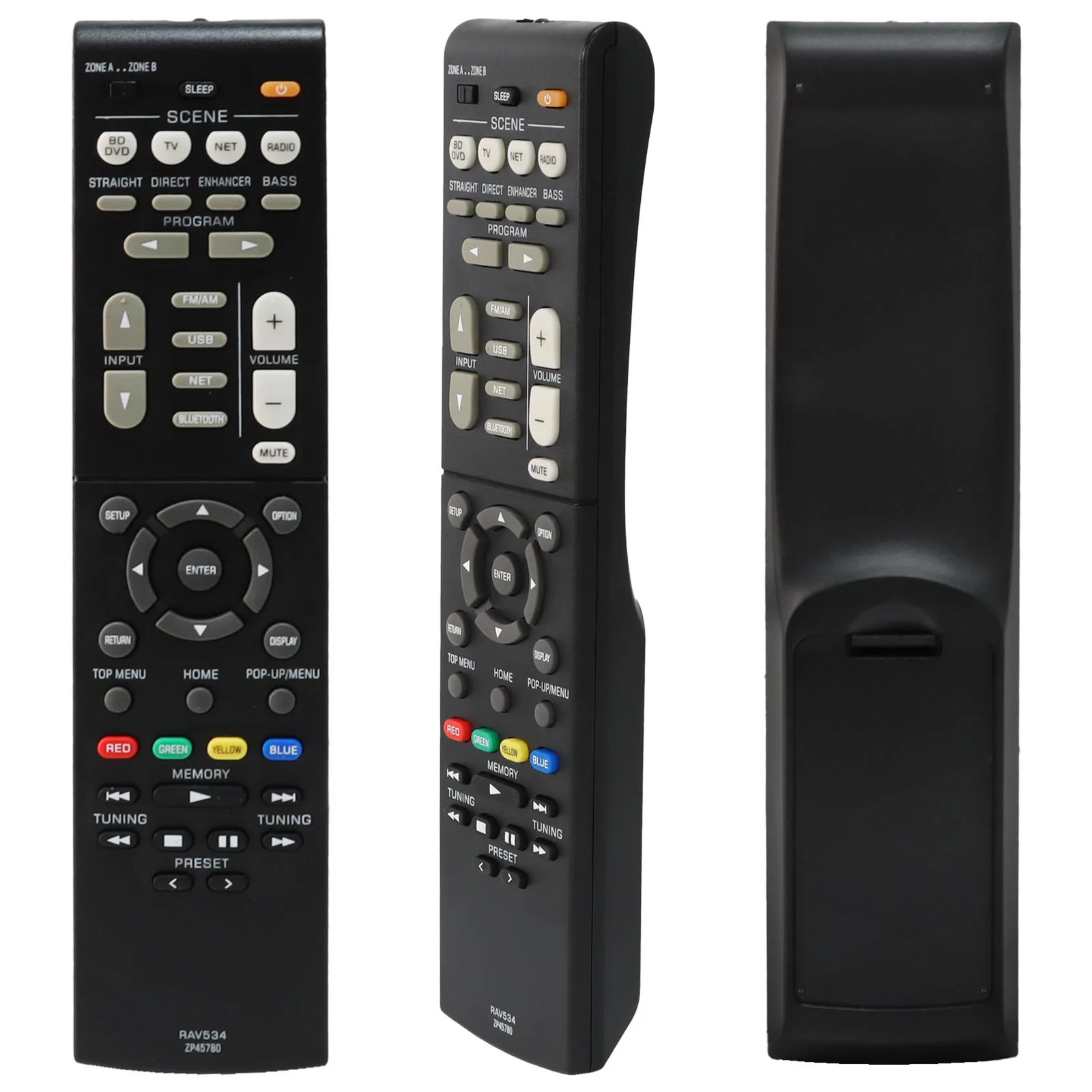 New Remote Control RAV534 ZP45780 Use for YAMAHA AV Receiver Radio Player Controller Replacement