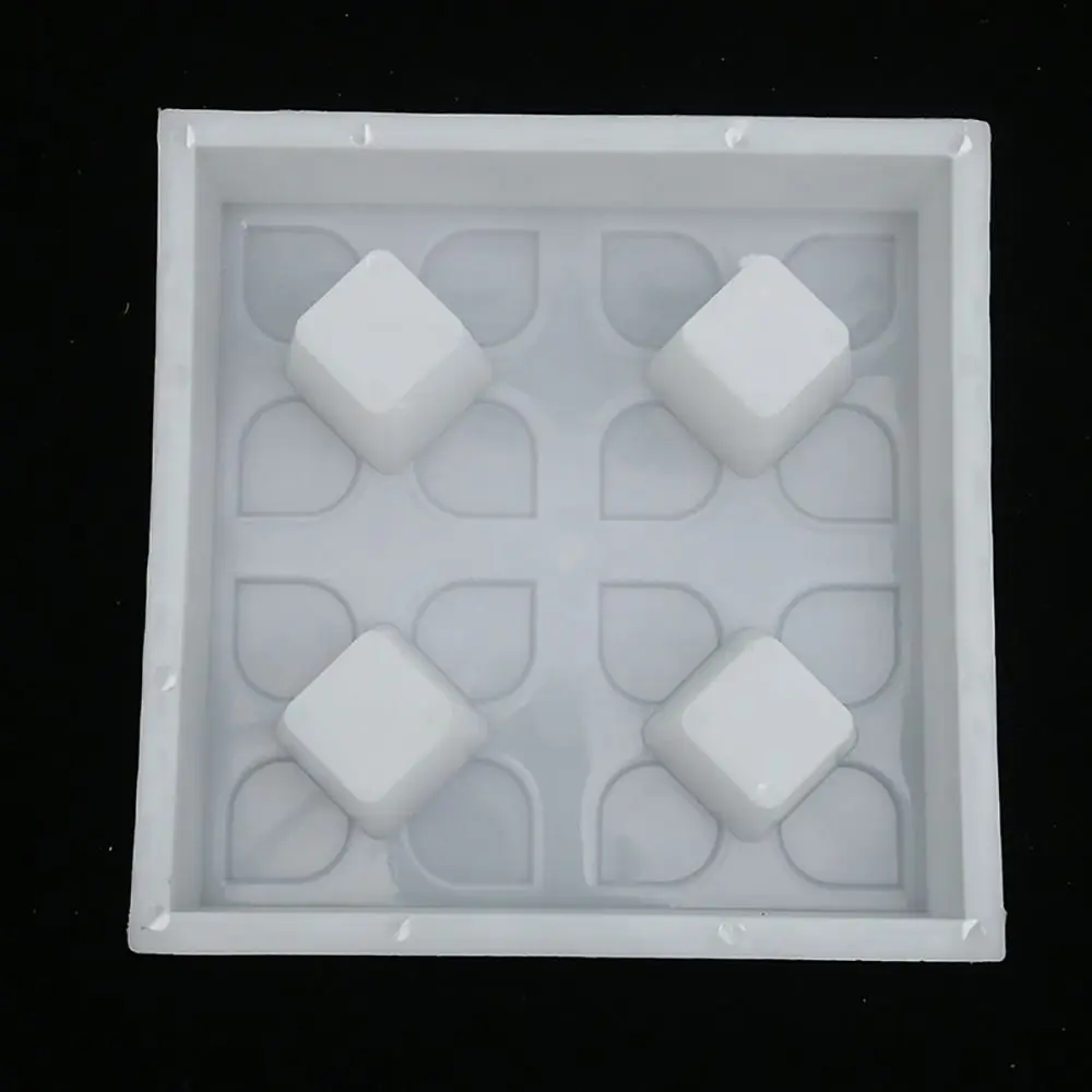 1Pcs 25x6cm Paving Brick Mould Hollow Grass Plastic Concrete Path Maker Mold Reusable DIY Walk Maker For Lawn Patio Yard Garden