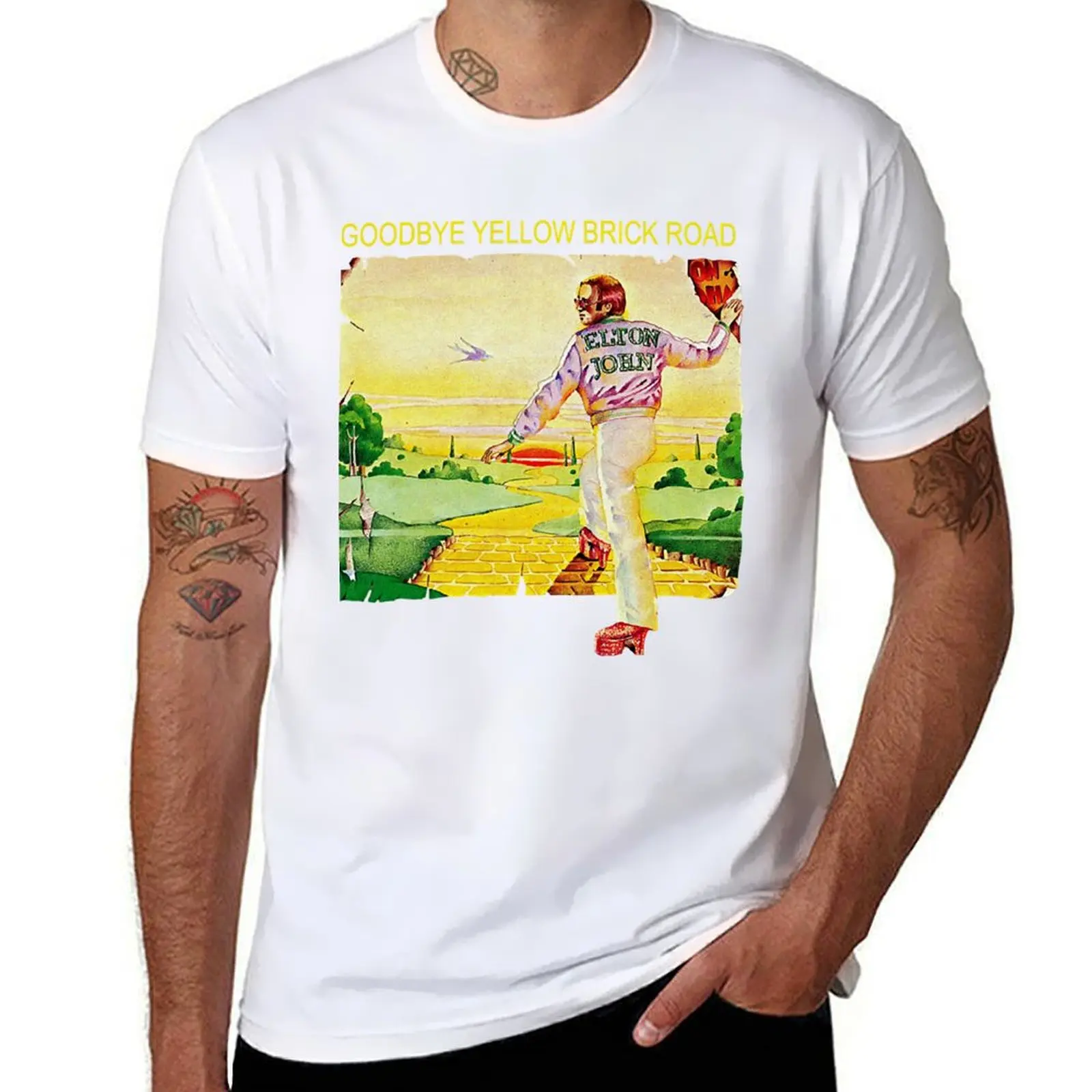 

Goodbye Yellow Brick Road Essential T-Shirt t shirt man plain man t shirt heavy cotton T-Shirt