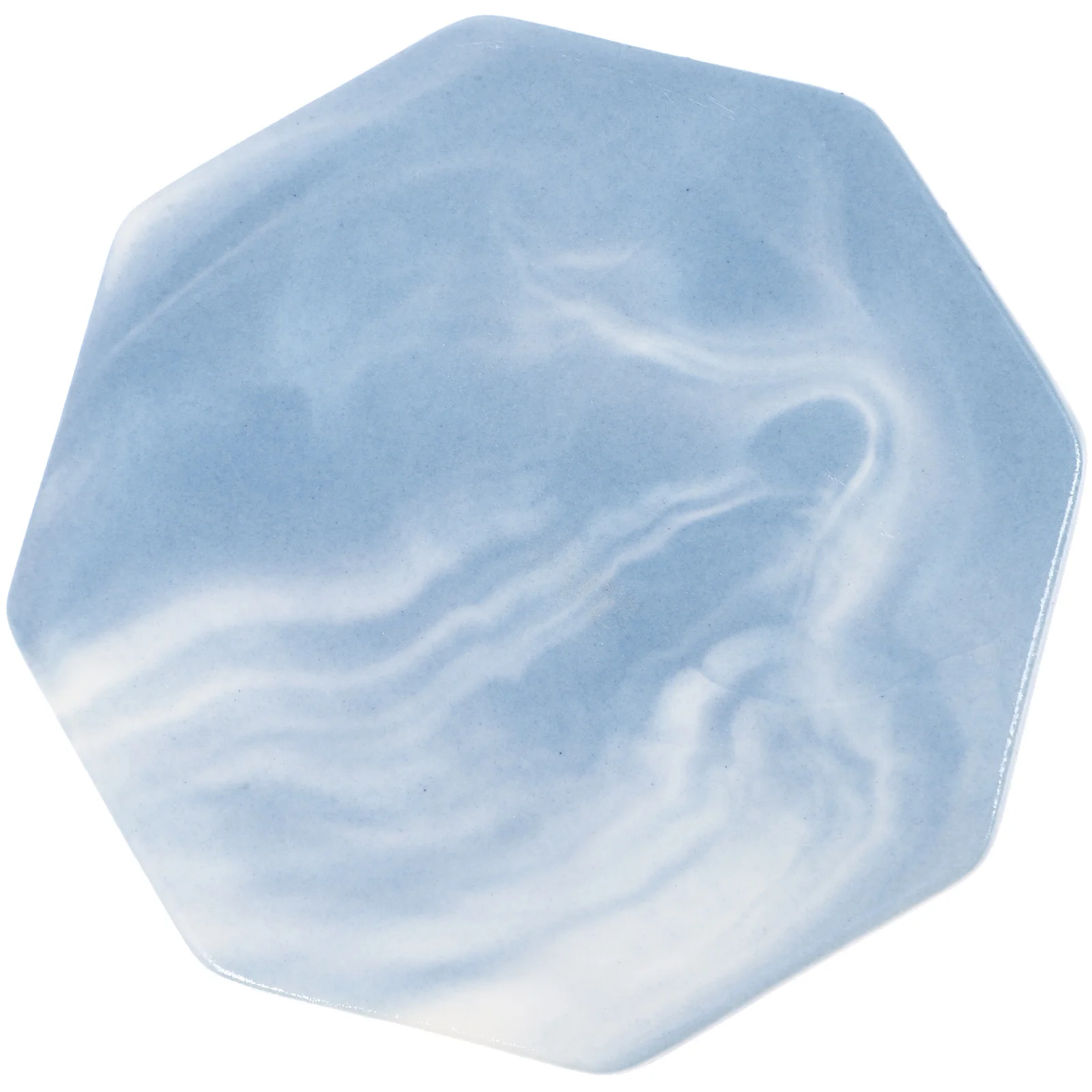 

Octagonal Heat Resistant Wax Seal Pad Ceramic Seal Wax Plate Durable Desktop Backing Plate Coaster Non Stick Heat Resistant Pad